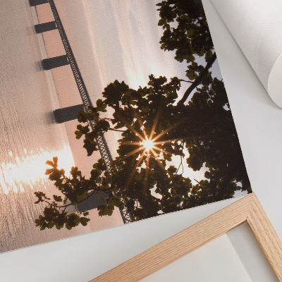 Premium wall art featuring a nature bridge