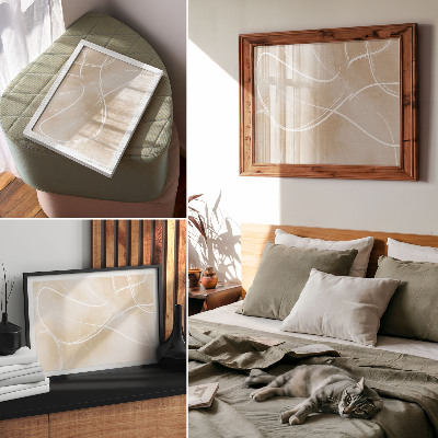 Premium wall art featuring abstract elegance
