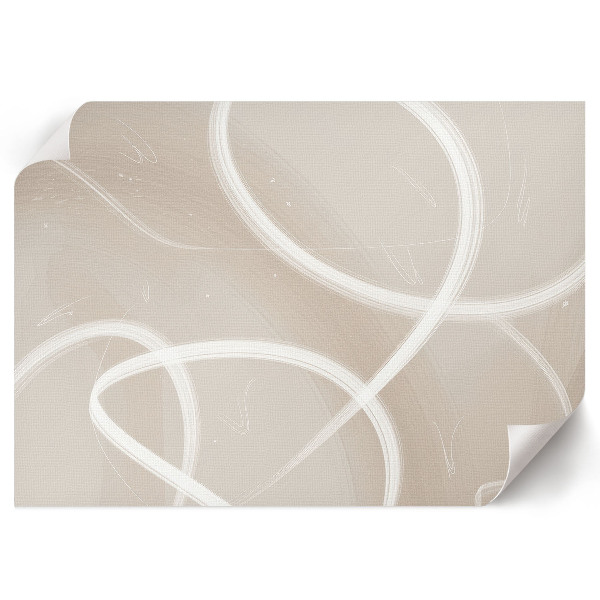 Canvas poster titled "Abstract Elegance"