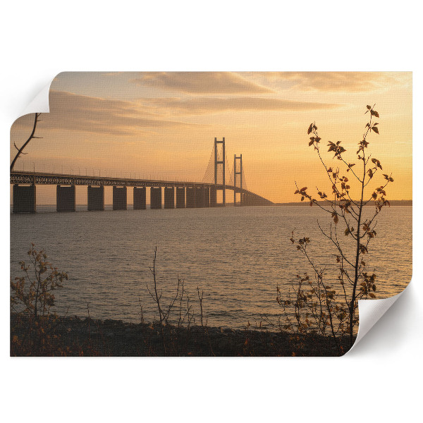 Premium wall art depicting a west bridge