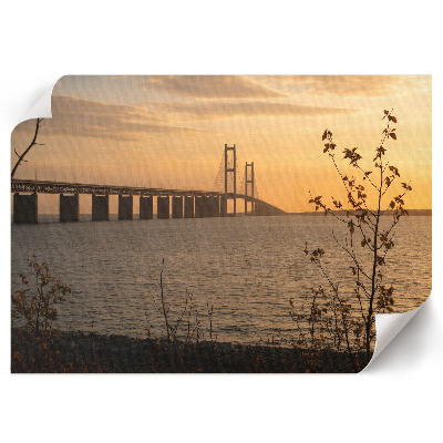 Premium wall art depicting a west bridge