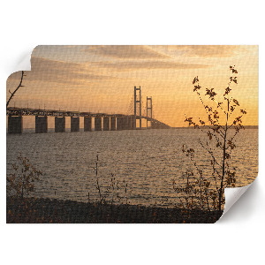 Premium wall art depicting a west bridge