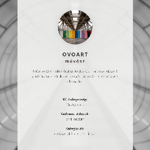 Canvas poster Minimalist corridor