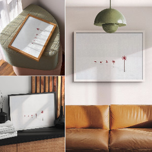 Wall poster Winter minimalism