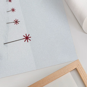 Winter minimalism wall poster