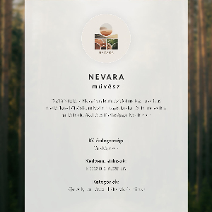 Canvas poster Mountain West