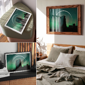 Wall poster Space rock