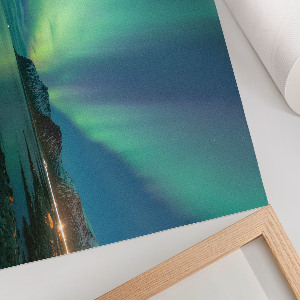 Wall poster featuring the Northern Lights