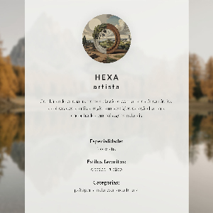 Modern wall art poster A house in the middle of nowhere