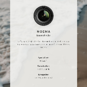 Modern wall art poster Mountain oasis