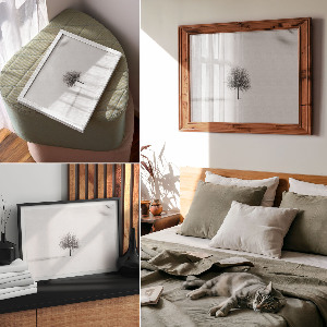 Premium wall art featuring a winter landscape