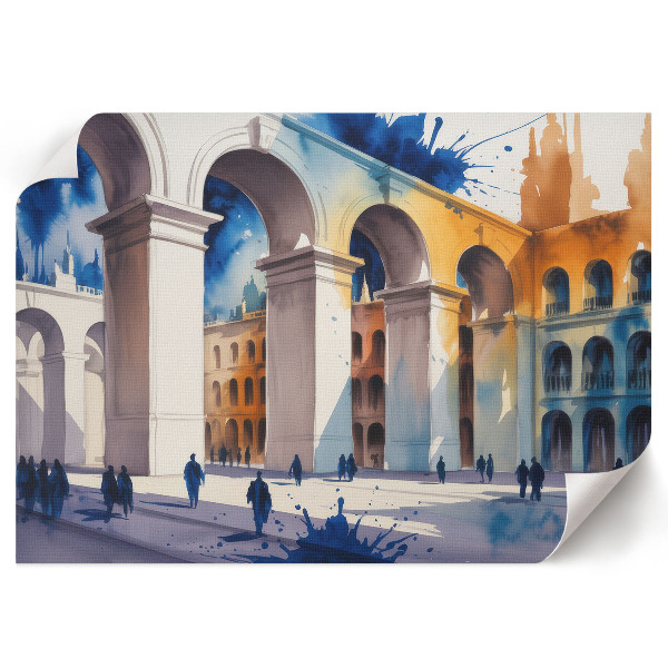 Premium wall art featuring a city landscape