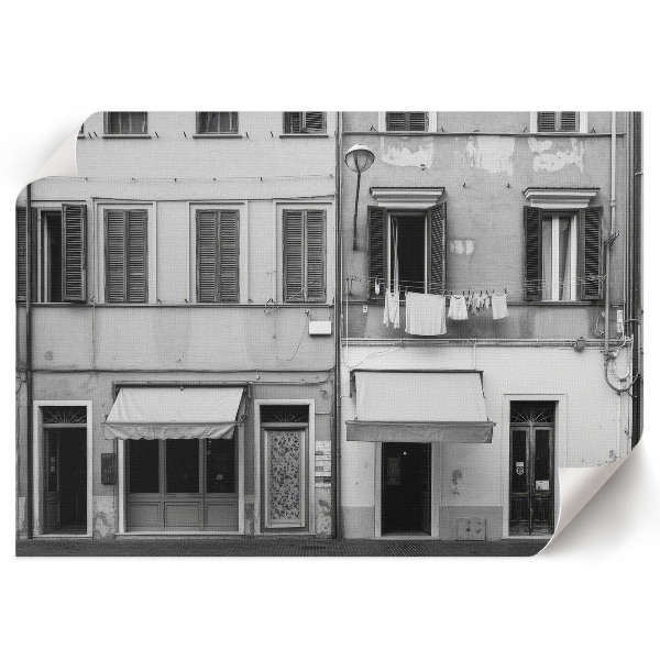 Canvas poster depicting urban architecture