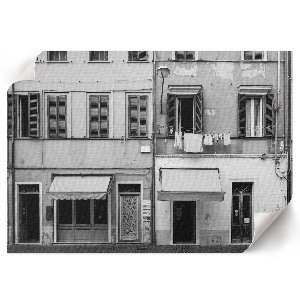 Canvas poster depicting urban architecture