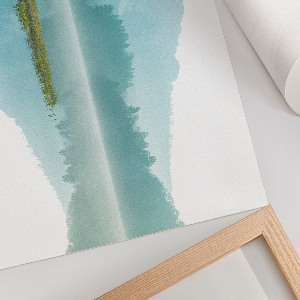 Premium wall art featuring a mountain landscape