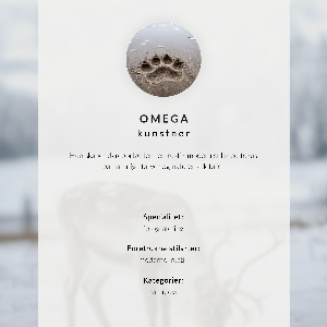 Canvas poster Wolf nature