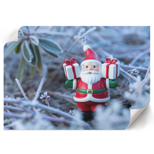 Wall poster featuring a Christmas landscape