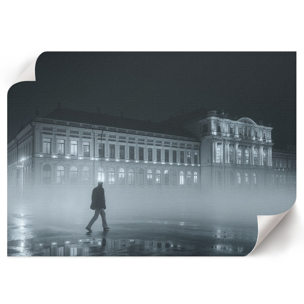 Premium wall art depicting a night scene
