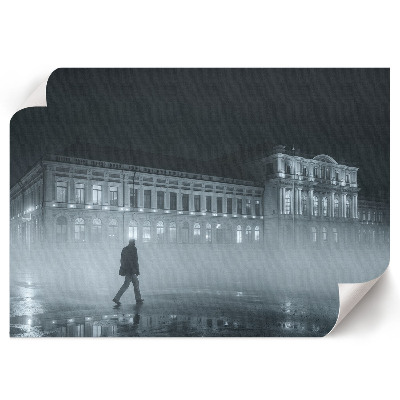 Premium wall art depicting a night scene