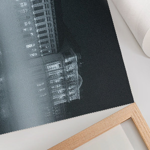 Premium wall art depicting a night scene