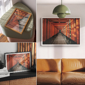 Canvas poster titled 