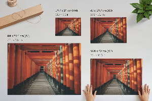 Canvas poster Tunnel in Asia