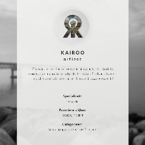 Wall poster Beach landscape