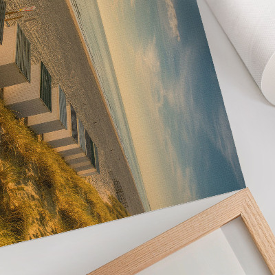 Wall poster with a beach landscape