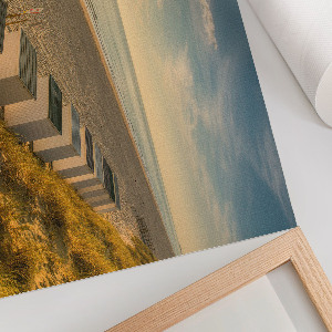 Wall poster with a beach landscape