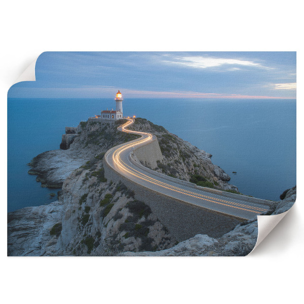 Canvas poster with seascape print