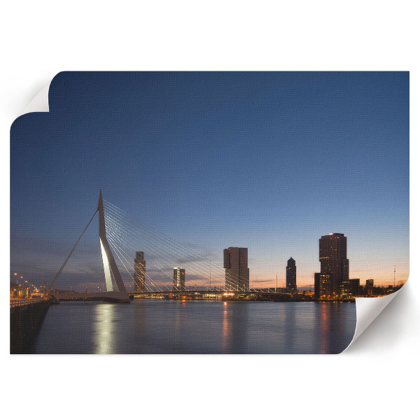 Canvas poster Urban twilight