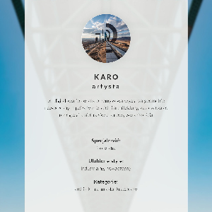 Canvas poster Urban twilight