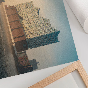 Modern wall art poster Urban landscape