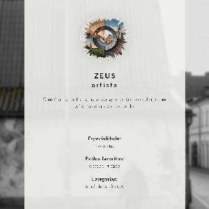 Wall poster Atmospheric city