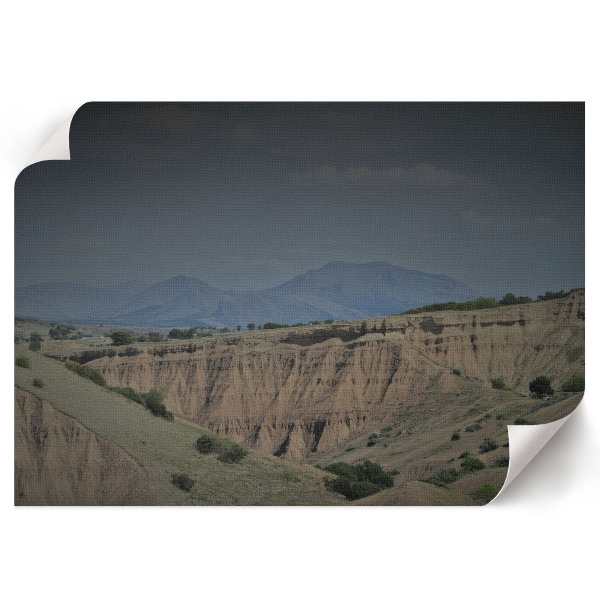 Premium wall art depicting a mountain landscape