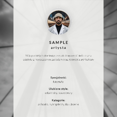 Canvas poster 