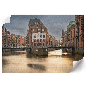 Modern wall art poster Urban charm