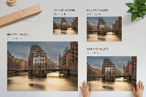 Modern wall art poster Urban charm