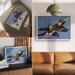 Wall poster Quick departure