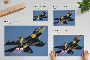 Wall poster Quick departure