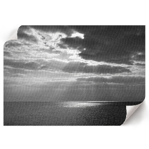 Canvas poster Sea landscape