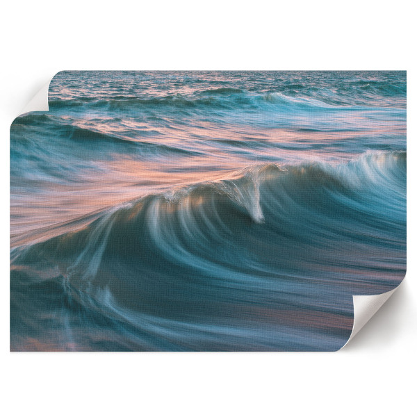 Wall poster featuring sea waves