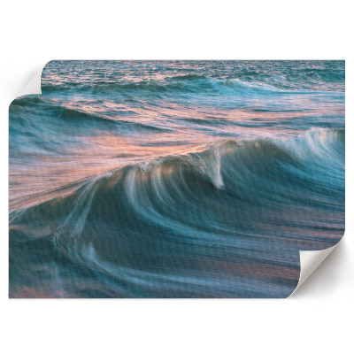 Wall poster featuring sea waves
