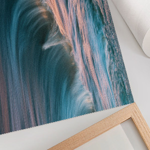 Wall poster featuring sea waves