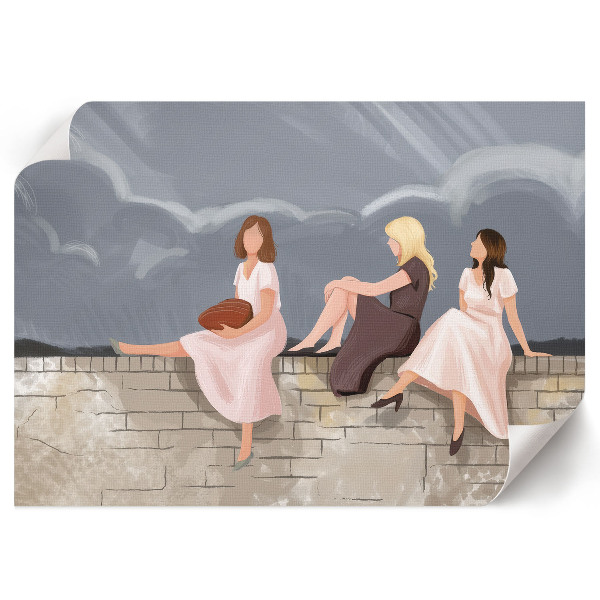 Wall poster Women together