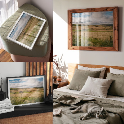 Premium wall art depicting a rural idyll