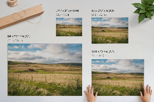 Premium wall art depicting a rural idyll