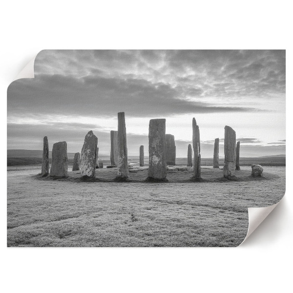 Canvas poster depicting a stone formation