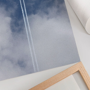 Wall poster depicting a sky flight