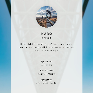 Modern wall art poster Night panorama